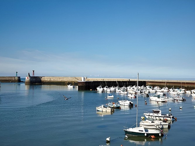 Port en Bessin mouillages