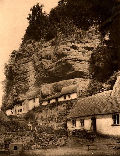 Houses in the rocks or Maison des Rochers