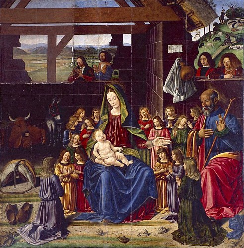 Eglise Notre-Dame : la Nativité de Benedetto GHIRLANDAIO