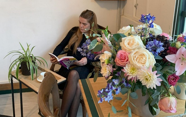 Salon de thé Bis'pro - Pau - coin lecture