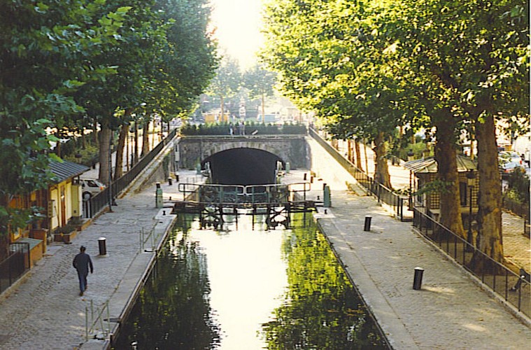 Ecluse du canal saint Martin