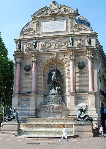Fontaine saint Michel