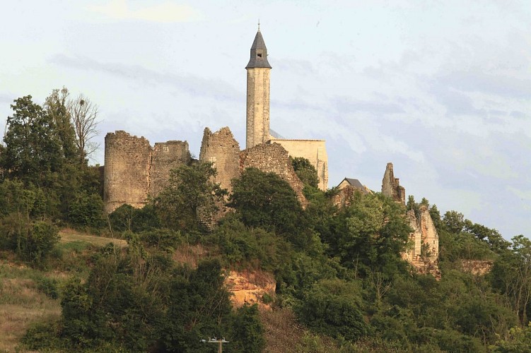 Château de Marmande vue NW