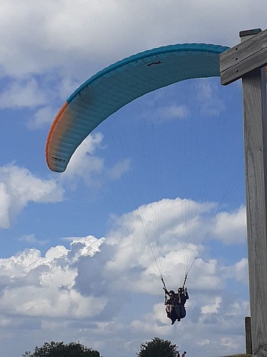 First flights in paragliding