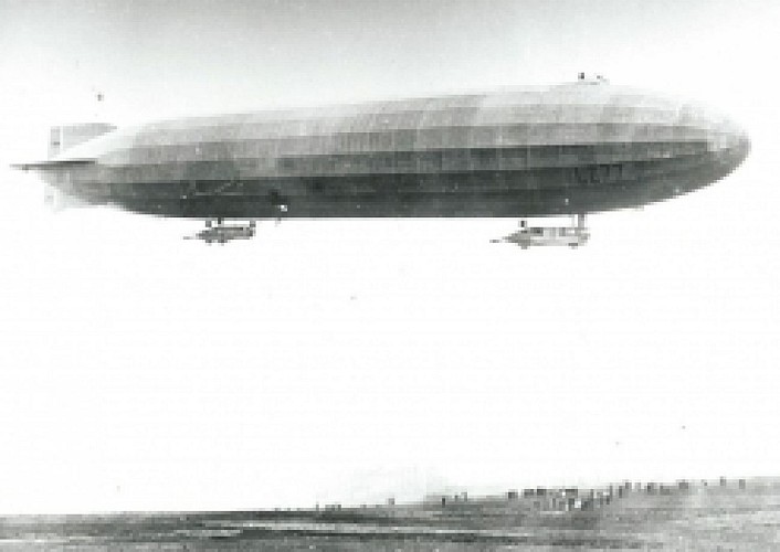 Zeppelin abattu le 21  février 1916