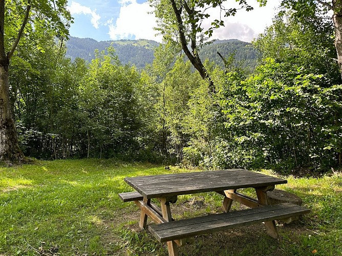 Picnic area Cheminées des Fées