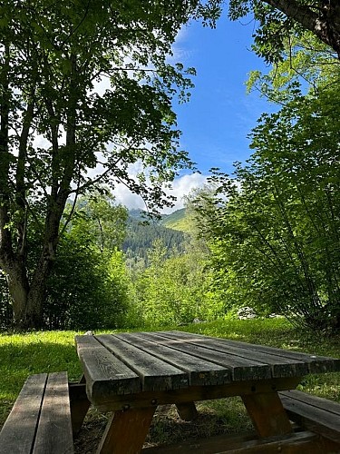 Picnic area Cheminées des Fées