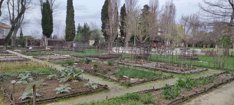 Jardin médiéval du moulin du Gua