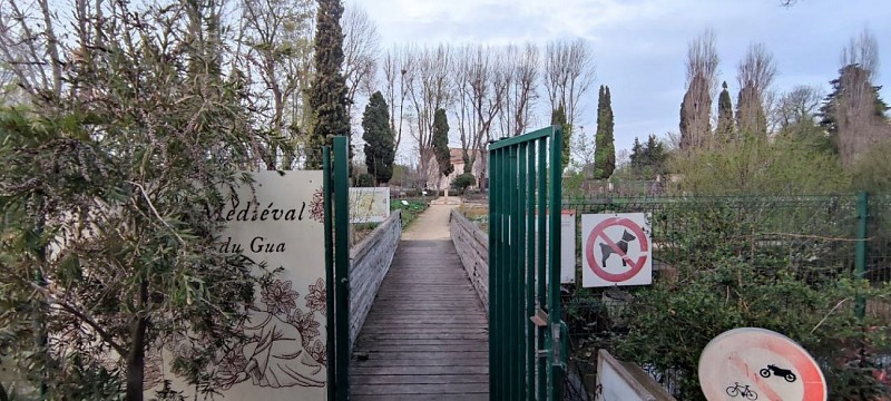 Jardin médiéval du moulin du Gua