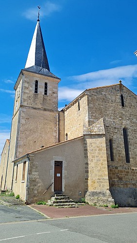 l'église de St Philbert du Pont Charrault