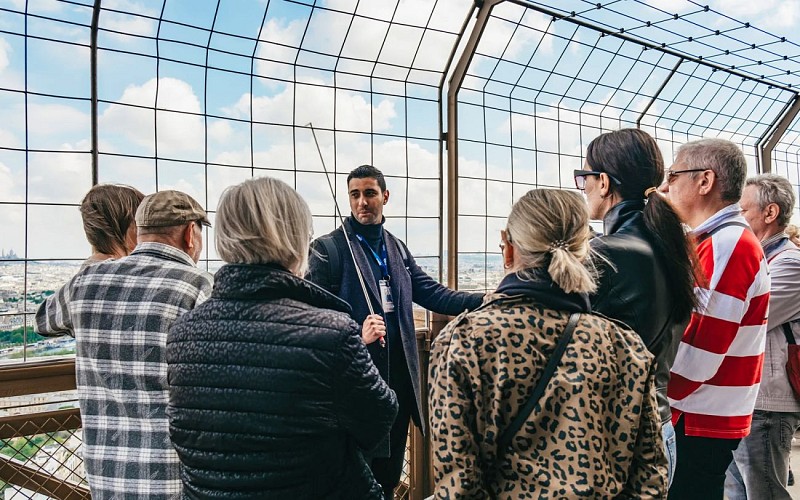 Eiffel Tower Guided Tour by Elevator: Summit or Second Floor
