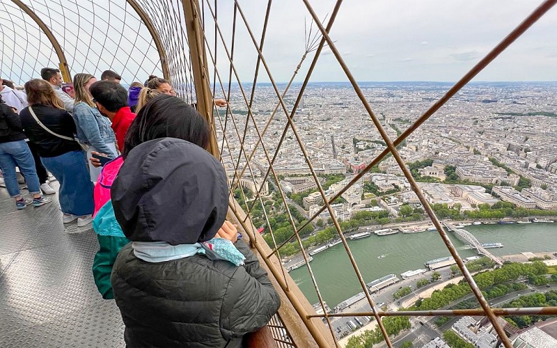 Eiffel Tower Elevator Tickets with Host to Summit or Second Floor