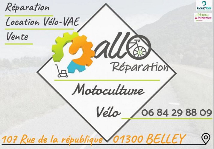 Allo réparation : location, vente et réparation de vélos à proximité de la ViaRhôna