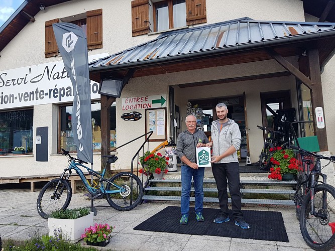 Servi'Nature : Verleih und Reparatur von Mountainbikes und E-Bikes