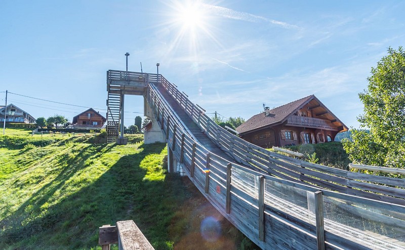 Die Skisprungschanze