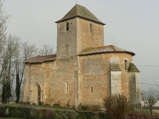 Eglise Bourg du Bost