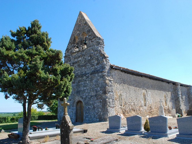 Grignols - église de Saint Loubert
