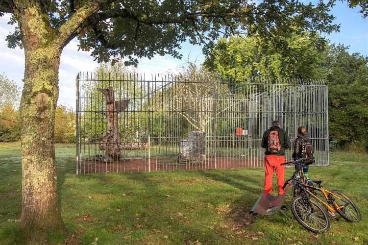 vélo zoo sculptures