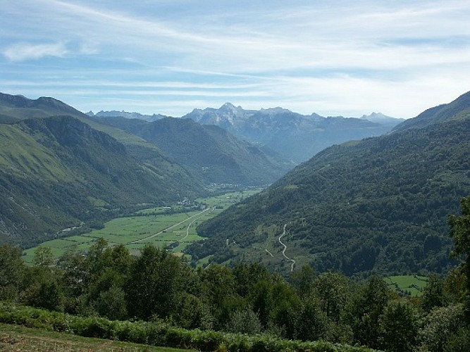 Depuis piste des cromlech's