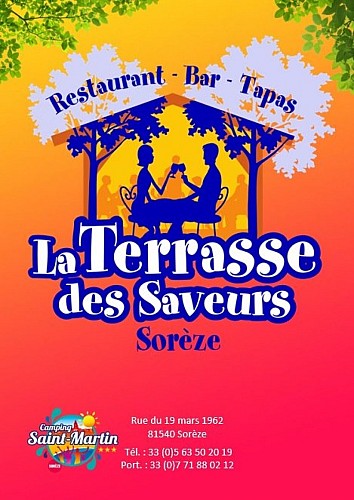 LA TERRASSE DES SAVEURS