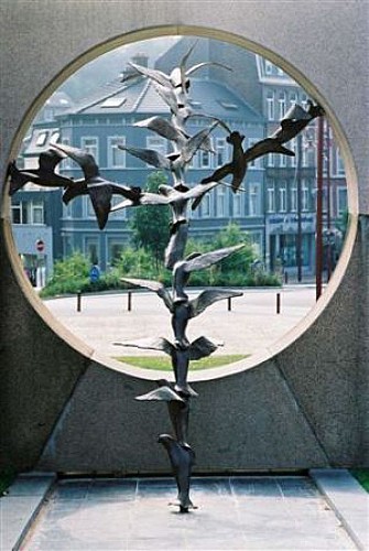 "L'Envol", sculpture de Catherine Fourniau