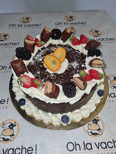 Gateau glacé Oh la vache Wlkt