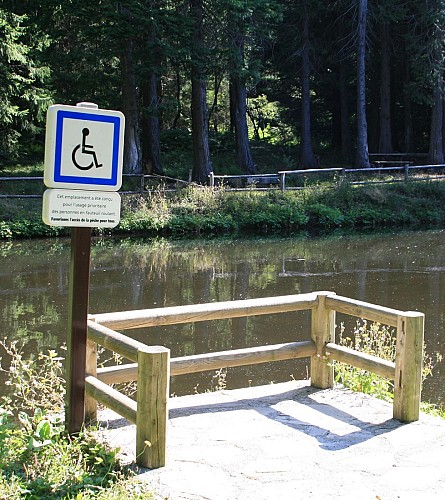 Bassins de Poutras (pêche à la ligne)