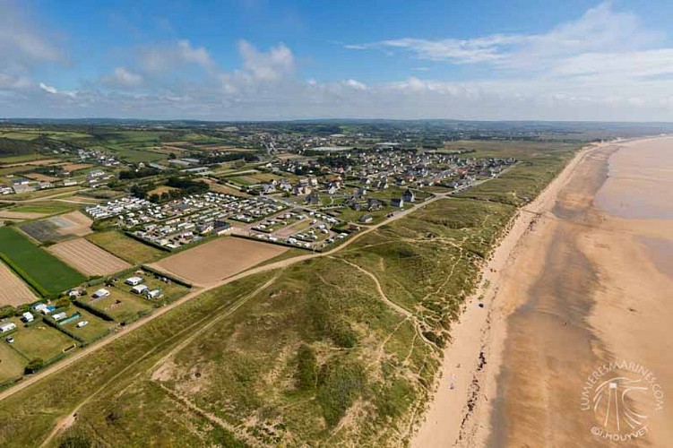 2013_Surtainville_Camp_Les_Mielles_vue du ciel