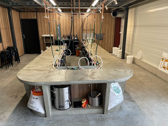 photo ilot atelier de brassage 