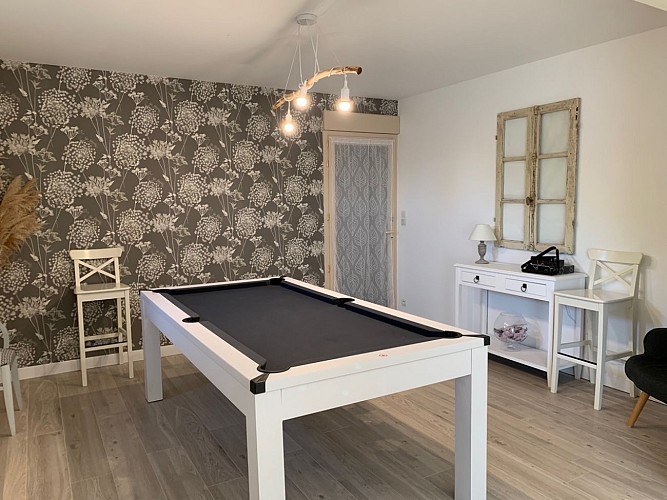 Gite  Salle de Billard