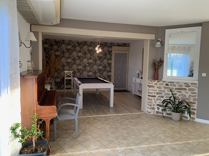 Gite Salle de Billard