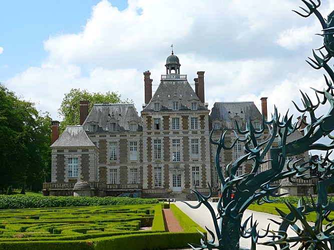 Entée Chateau et jardin de Balleroy