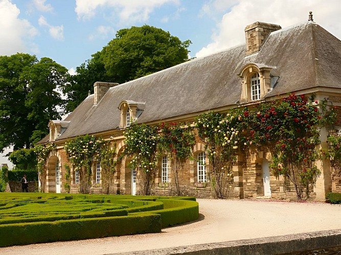 orangerie du jardin de Balleroy