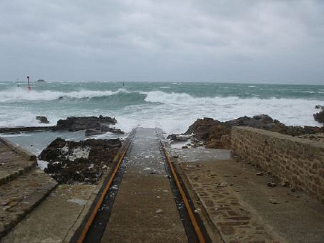 Auderville_station de sauvetage_cale intérieure