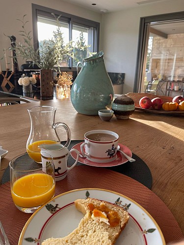 La grange de Louvadour Petit dej