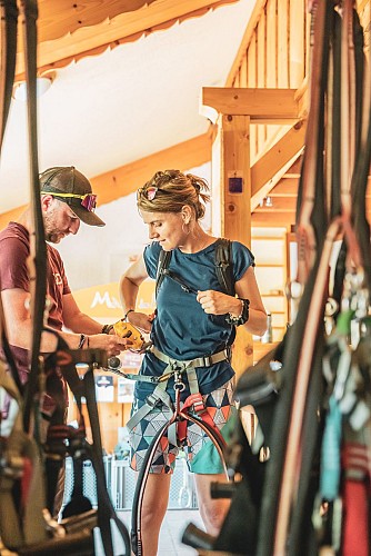 Tree climbing et zip lines of Giants