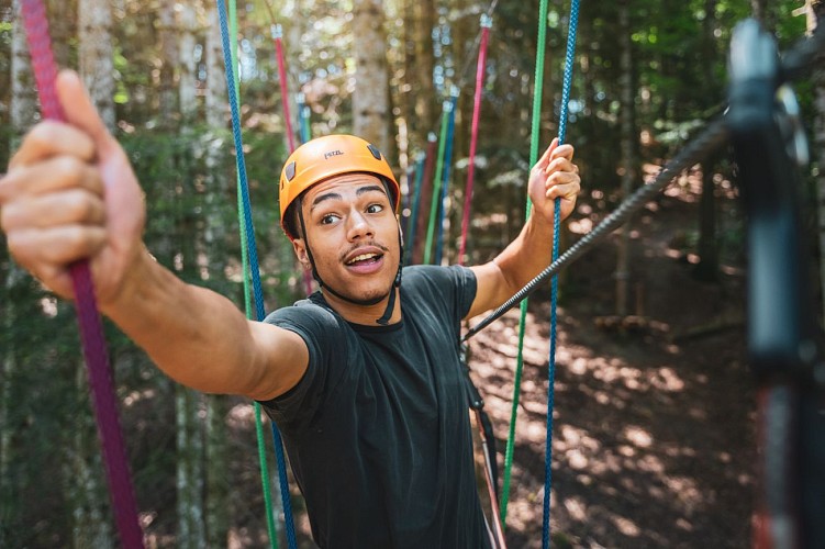 Tree climbing et zip lines of Giants