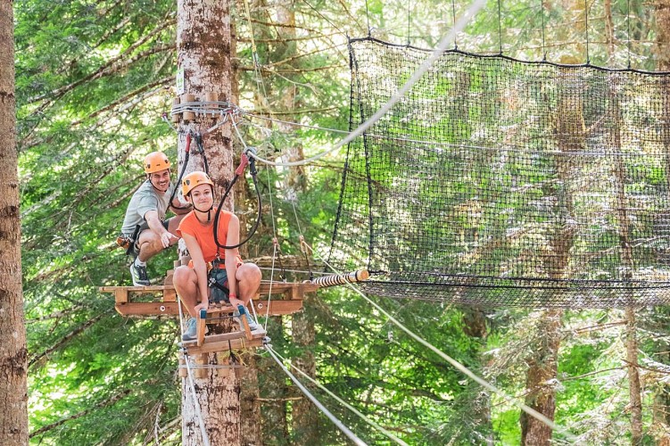 Tree climbing et zip lines of Giants