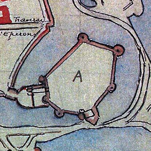 L'ancien château/donjon de Pontorson (ville fortifiée)