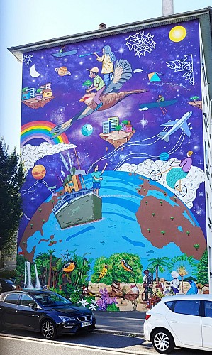 Mur peint rue Farge