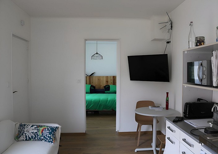 Vue sur pièce principale