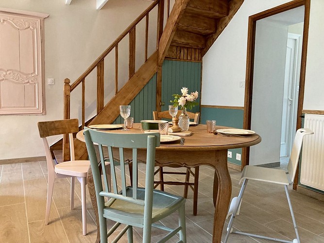 Gite saint sauveur villages la rondehaye le glatin stéphane céline maison sous les pommiers le petit 