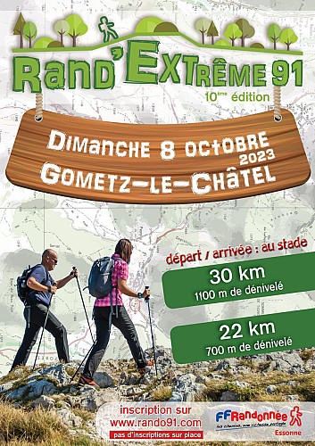 Flyer Rand'Extrême 91