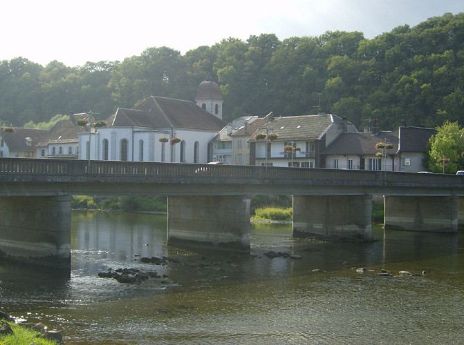 L'Isle-sur-le-Doubs, étape fluvestre