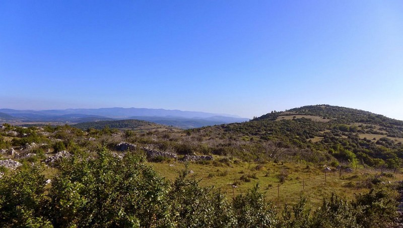 Sur la route vers Le Caylar