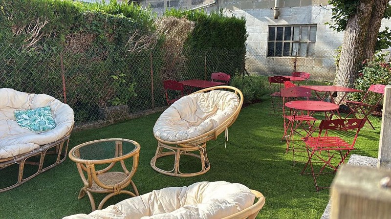 Terrasse restaurant La Pierre