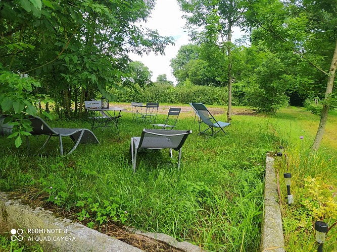 Aire de camping car privée à la Ferme de Linoudel