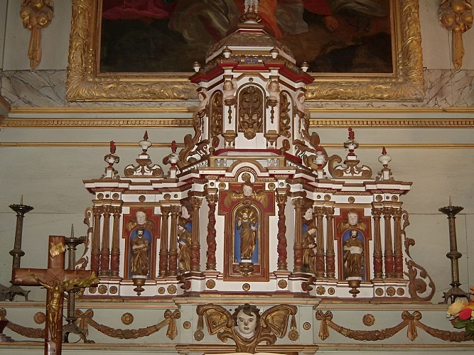 Eglise-St-Martin-de-Bienfaite-Retable