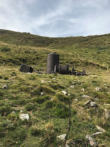 ancienne mines col de la porteille