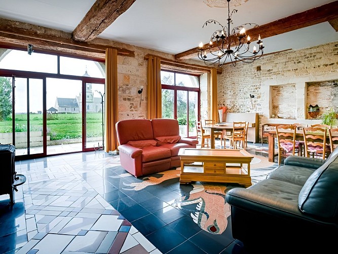 Les Tourelles - Hotot-en-Auge - Séjour